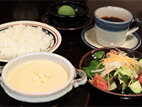 黒毛和牛ステーキランチセット内容